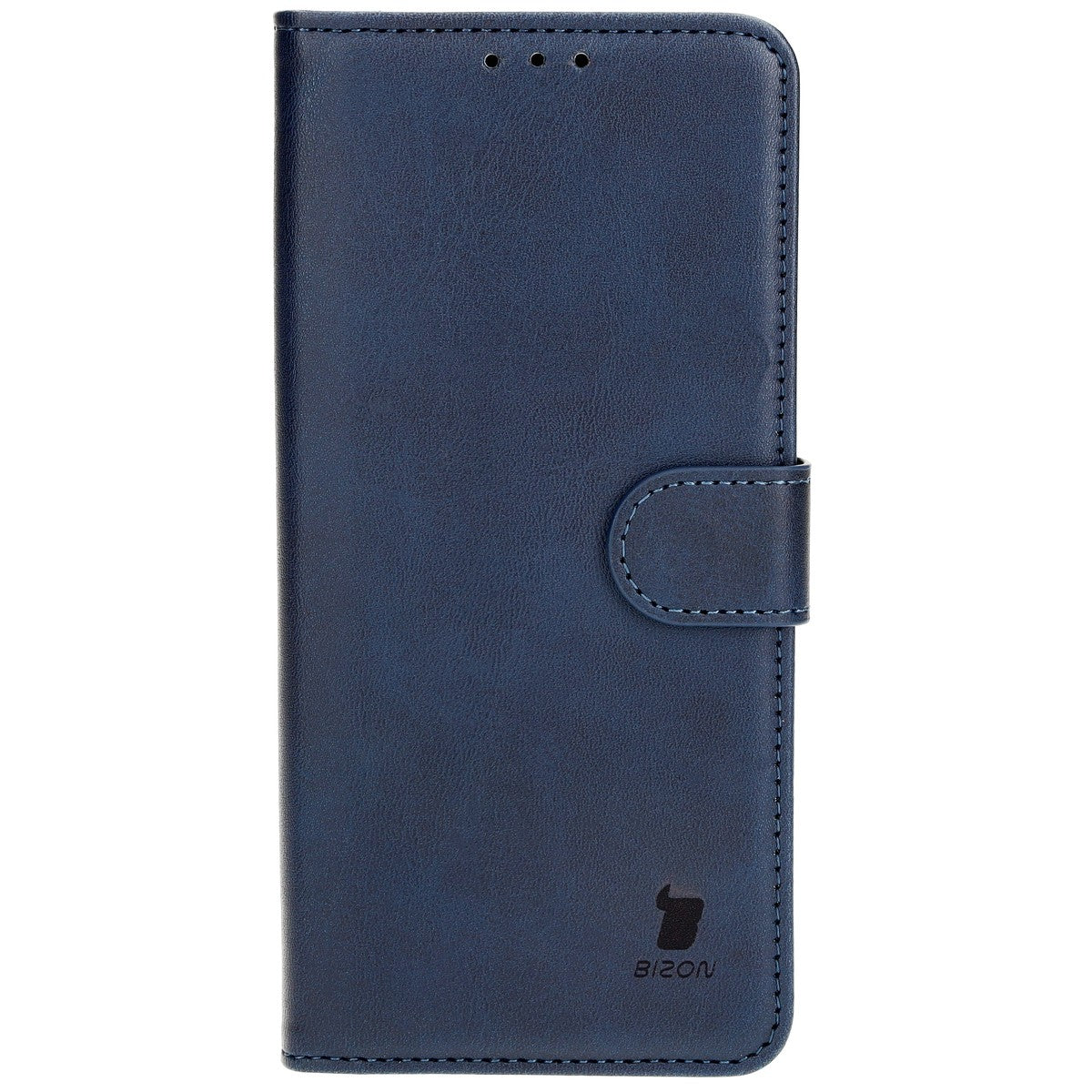 Handyhülle mit Klappe für iPhone 14 Pro Max, Bizon Case Pocket, Dunkelblau