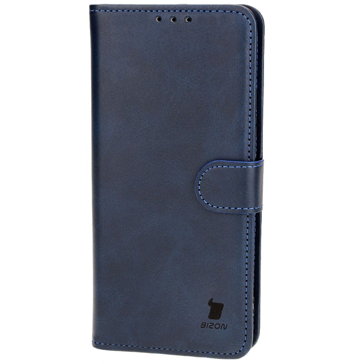 Handyhülle mit Klappe für Oppo A58 4G, Bizon Case Pocket, Dunkelblau