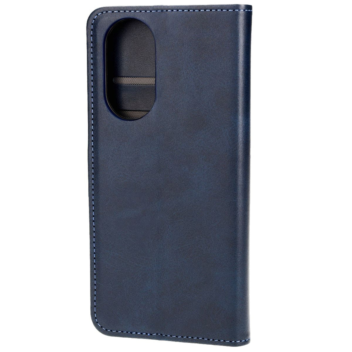 Handyhülle mit Klappe für Oppo A58 4G, Bizon Case Pocket, Dunkelblau