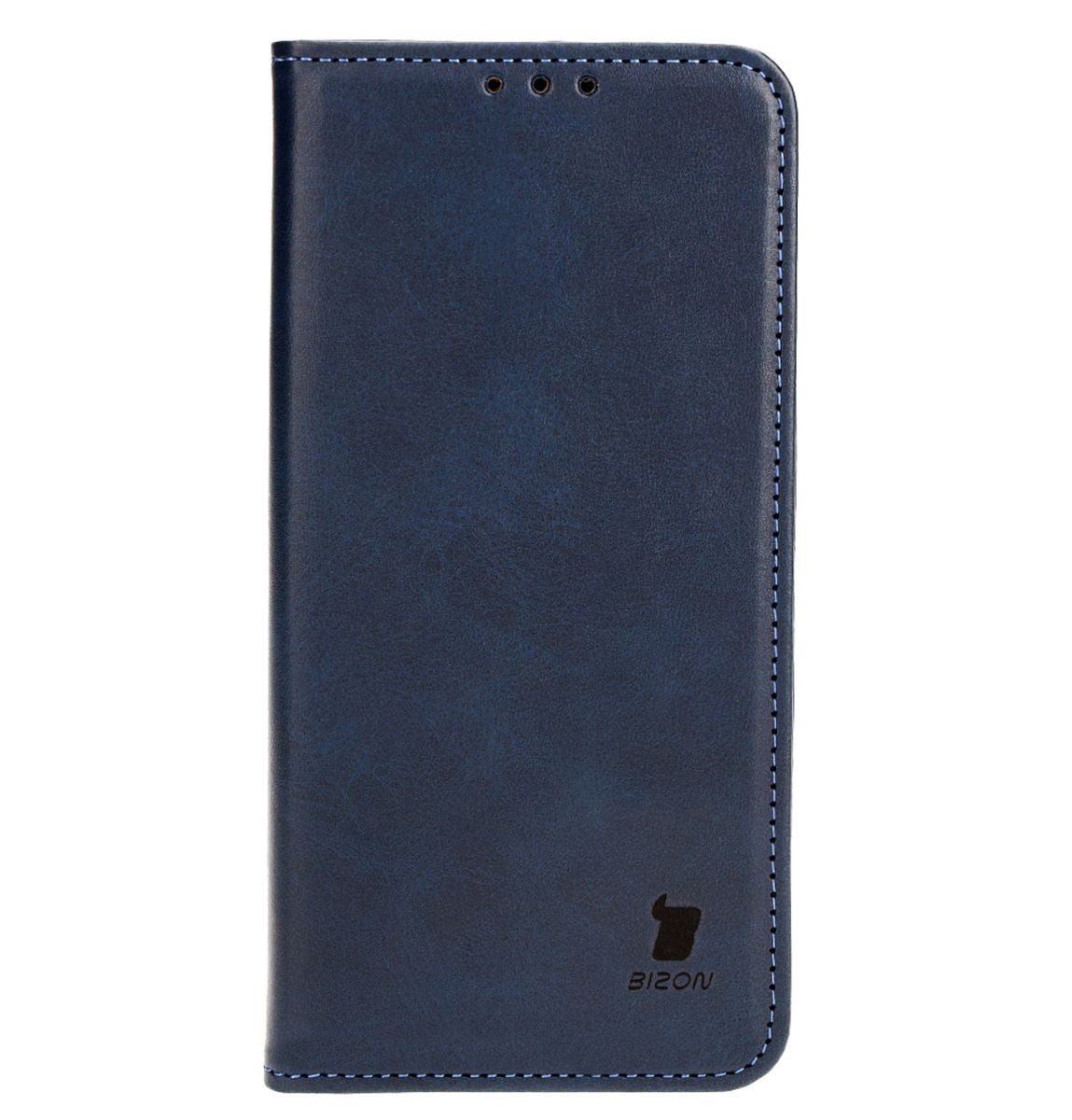 Handyhülle mit Klappe für Galaxy S24 Plus, Bizon Case Pocket Pro, Dunkelblau