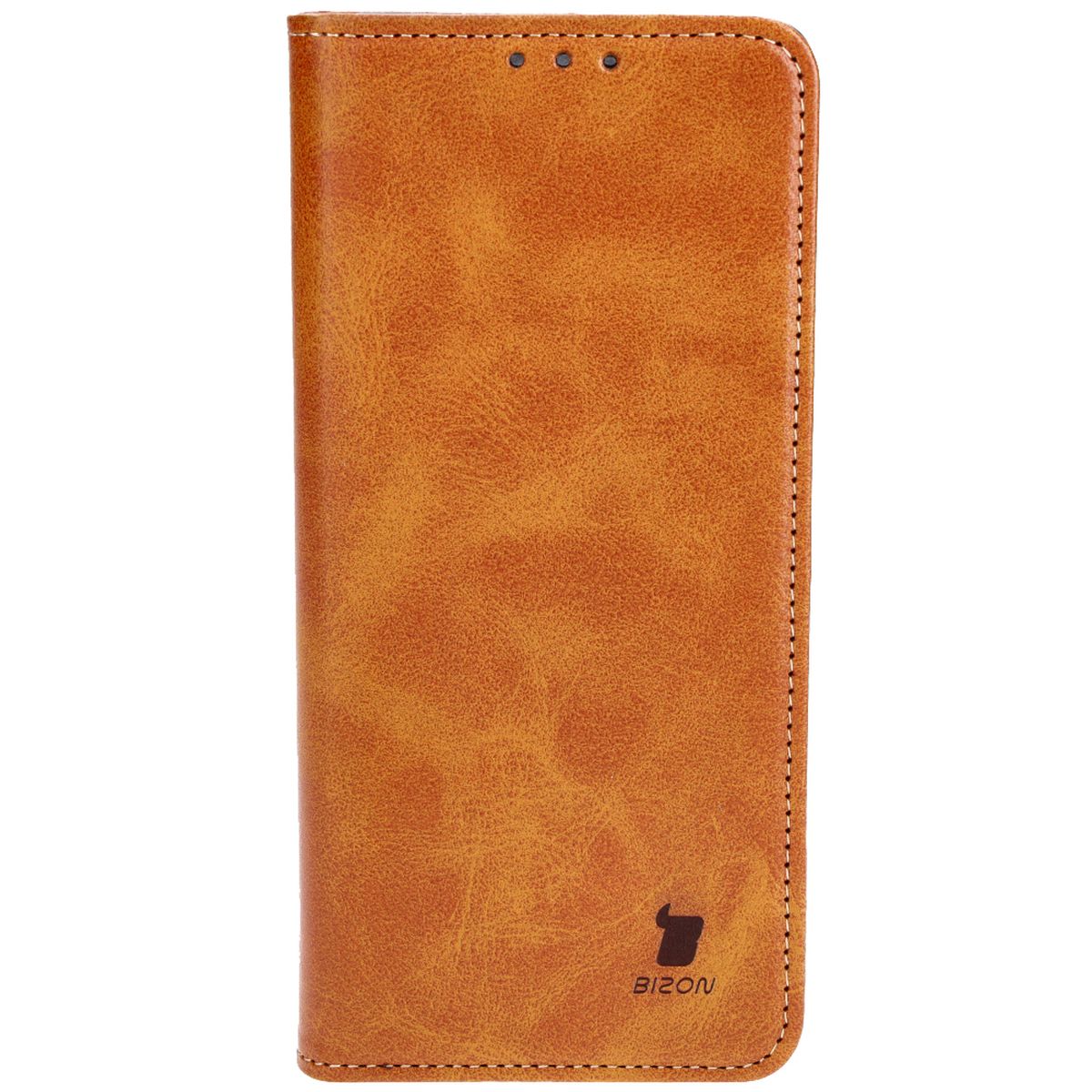 Handyhülle mit Klappe für Honor Magic6 Lite, Bizon Case Pocket Pro, Braun