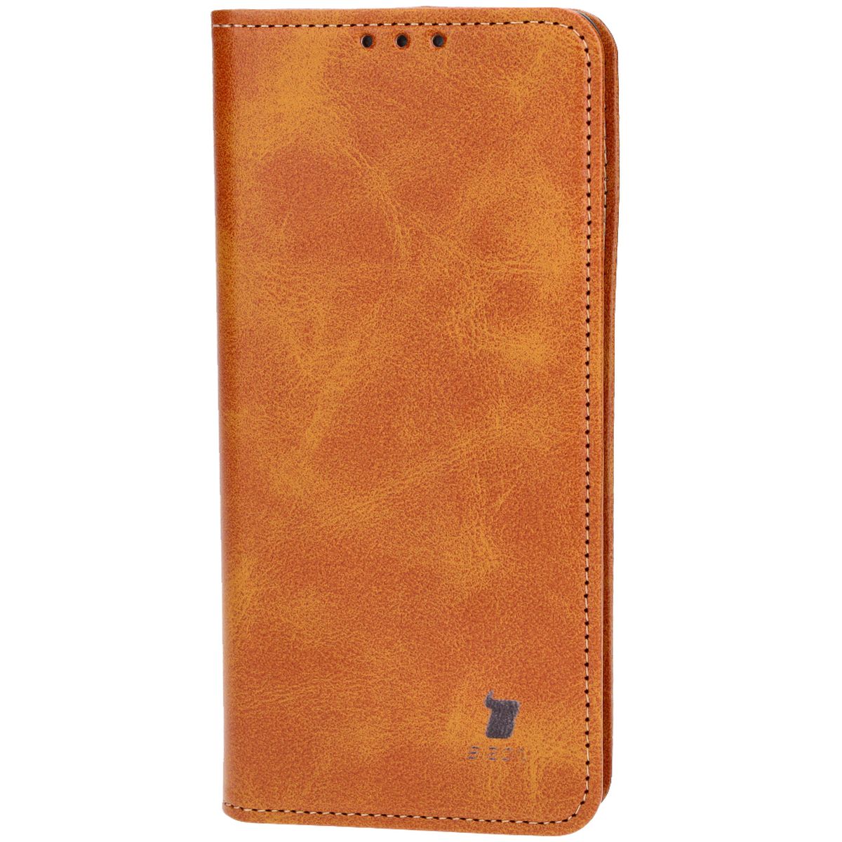 Handyhülle mit Klappe für OnePlus 12R, Bizon Case Pocket Pro, Braun
