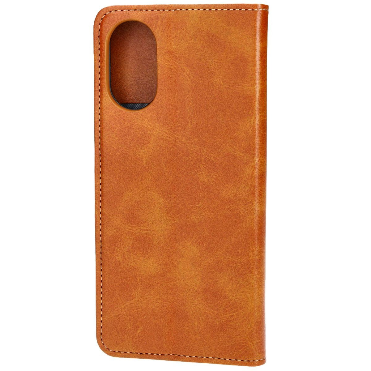 Handyhülle mit Klappe für Oppo A38 4G, Bizon Case Pocket Pro, Braun