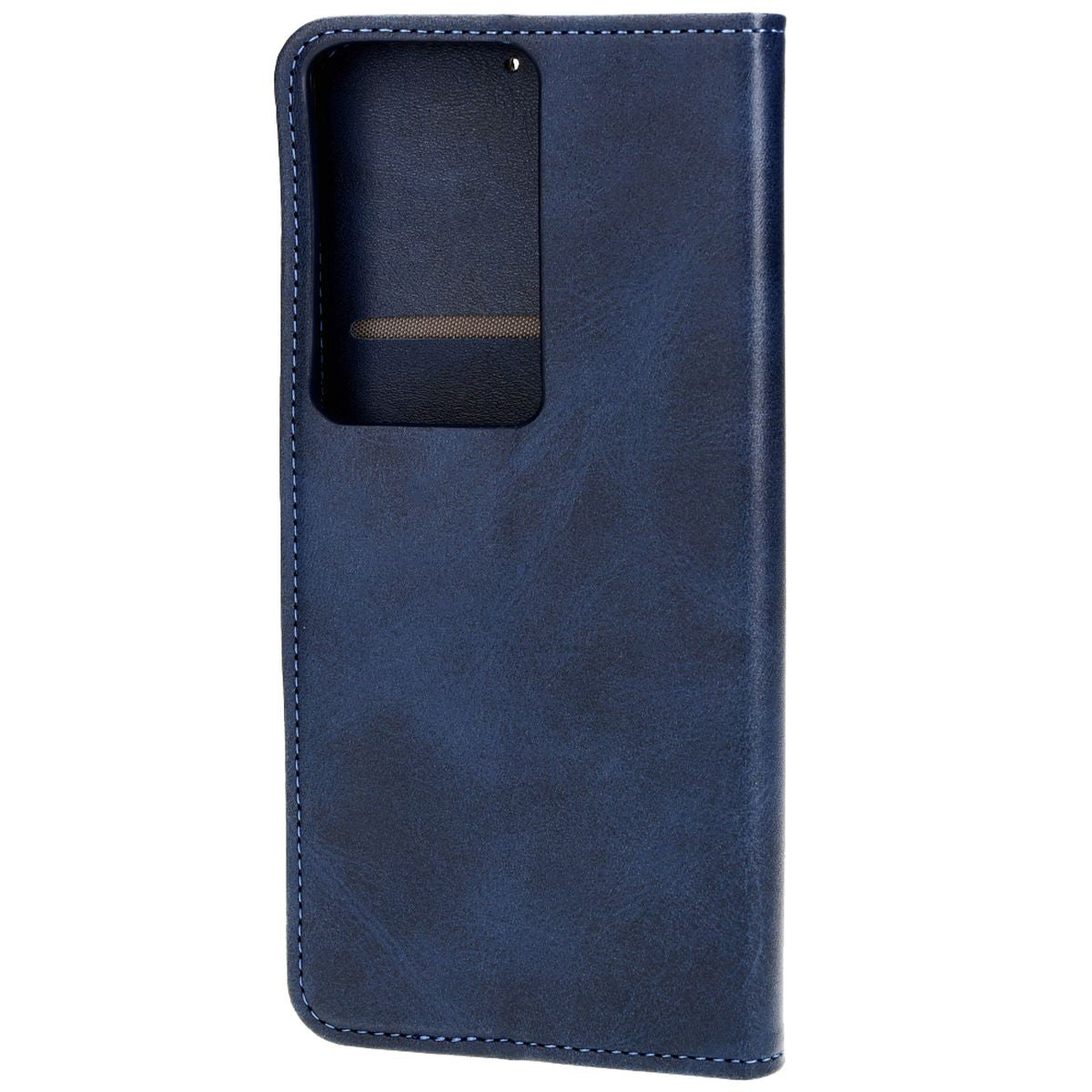 Handyhülle mit Klappe für Oppo A79 5G, Bizon Case Pocket Pro, Dunkelblau