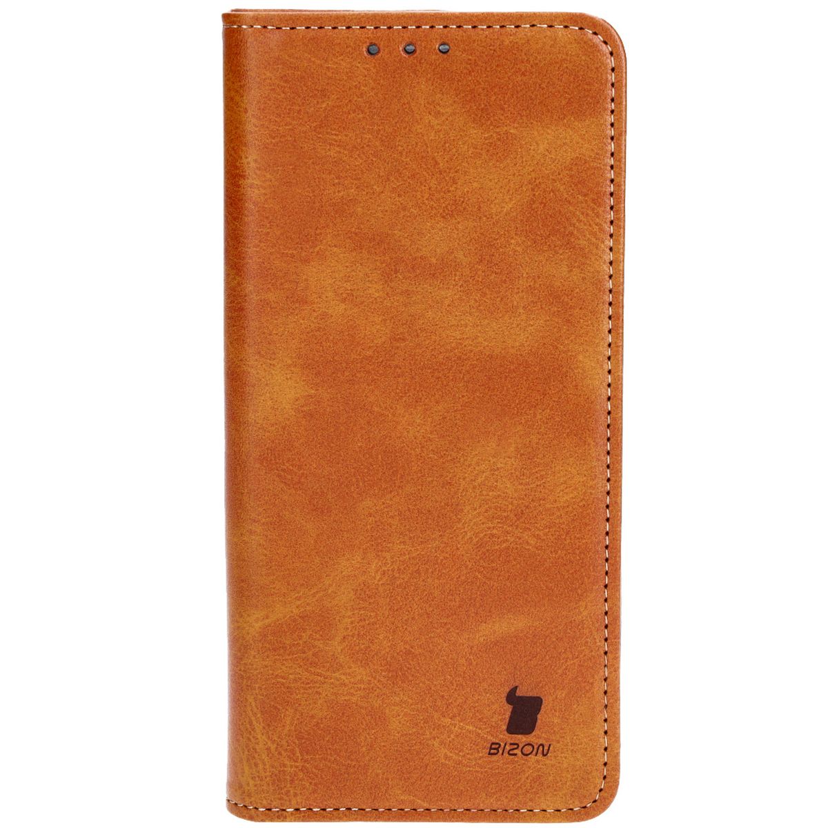 Handyhülle mit Klappe für Xiaomi 13T Pro / 13T, Bizon Case Pocket Pro, Braun