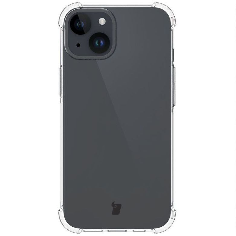 Flexible Schutzhülle für iPhone 15, Bizon Case Salpa, Transparent