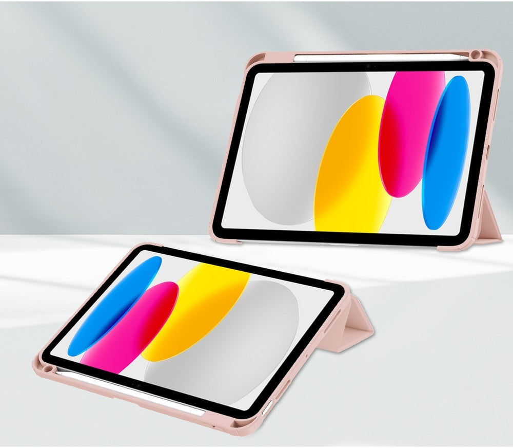 Schutzhülle Bizon Case Tab Clear Matt für iPad 11 / 10 gen. 2025 / 2022, Rosegold