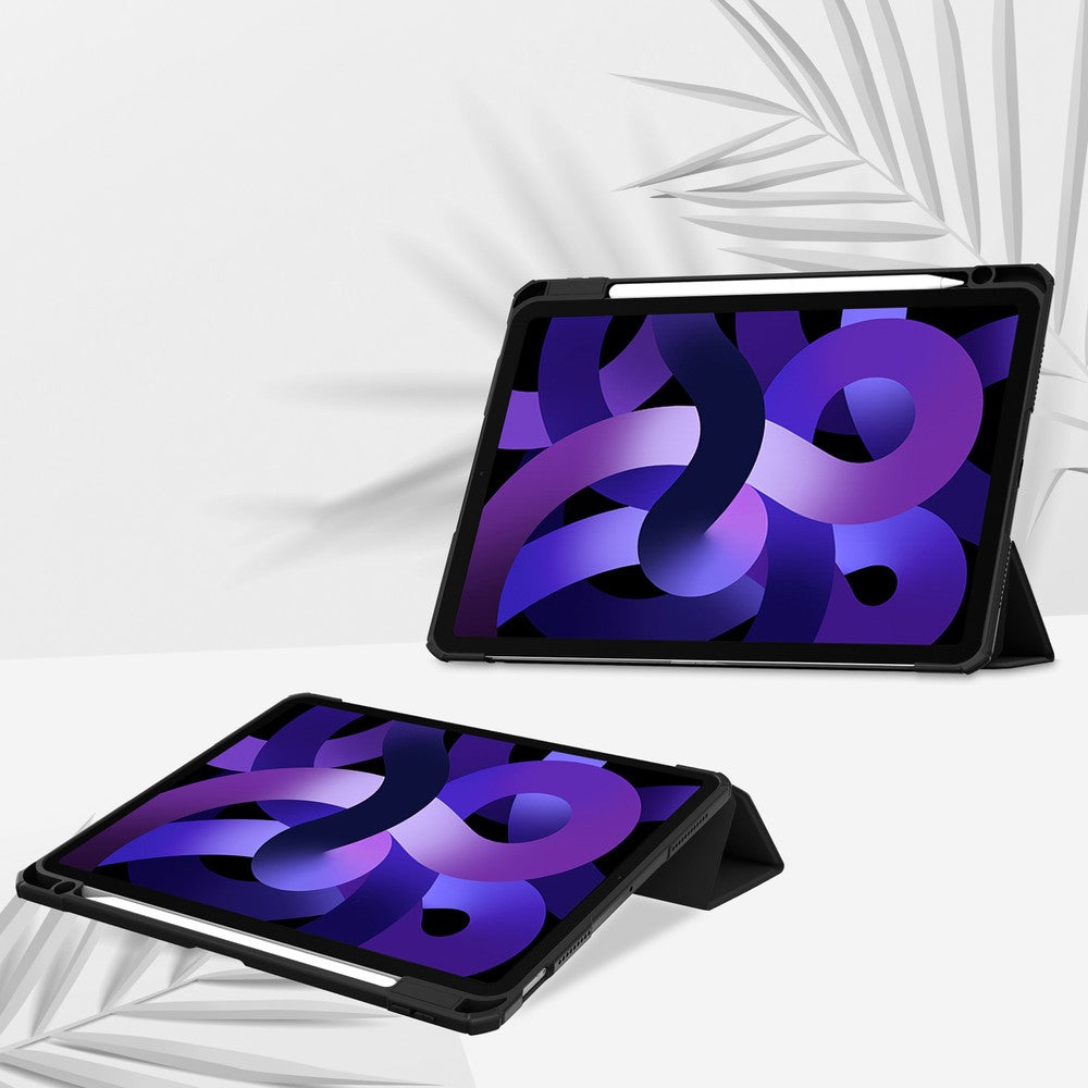 Schutzhülle Bizon Case Tab Clear Matt für iPad Air 11" / 10.9" 2020-2026 / Pro 11" 2018, Schwarz