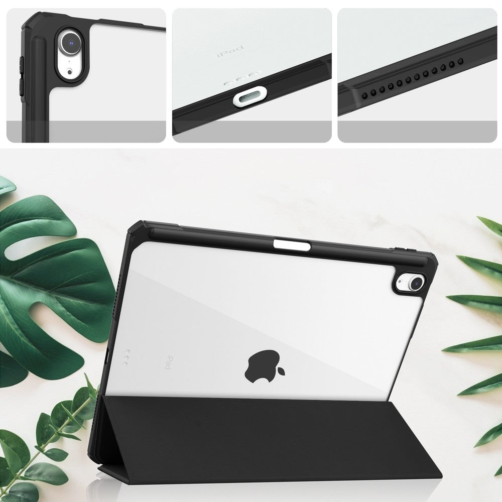 Schutzhülle Bizon Case Tab Clear Matt für iPad Air 11" / 10.9" 2020-2026 / Pro 11" 2018, Schwarz