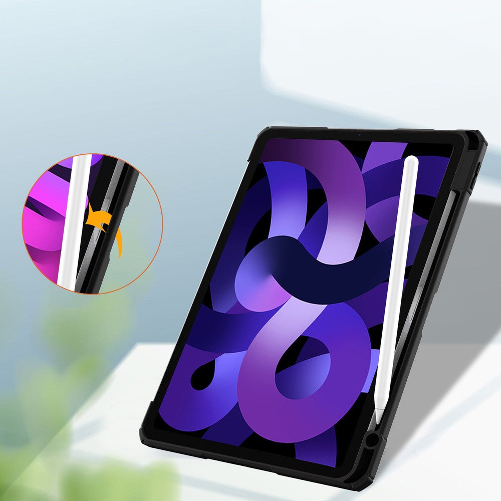 Schutzhülle Bizon Case Tab Clear Matt für iPad Air 11" / 10.9" 2020-2026 / Pro 11" 2018, Schwarz