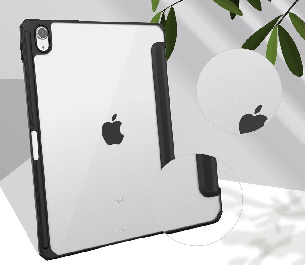 Schutzhülle Bizon Case Tab Clear Matt für iPad Air 11" / 10.9" 2020-2026 / Pro 11" 2018, Schwarz