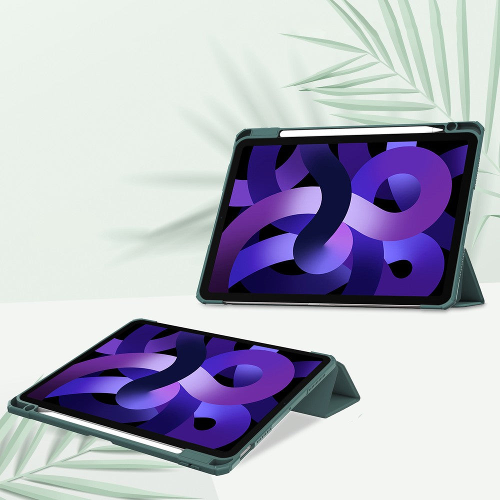 Schutzhülle Bizon Case Tab Clear Matt für iPad Air 11" / 10.9" 2020-2026 / Pro 11" 2018, Dunkelgrün