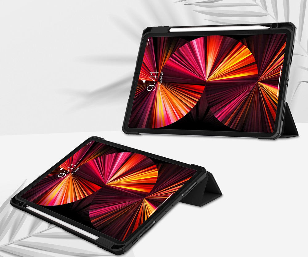 Schutzhülle Bizon Case Tab Clear Matt für iPad Pro 11 2022/2021/2020/2018, Schwarz