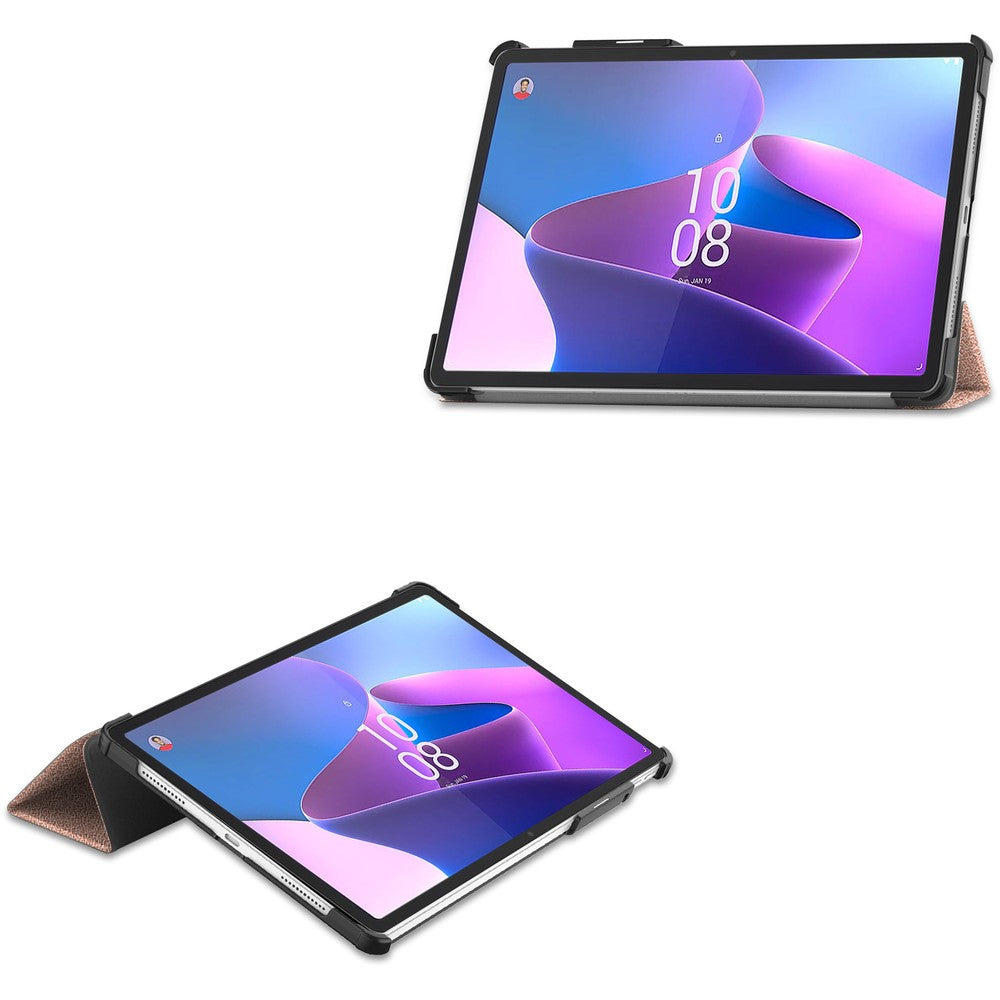 Schutzhülle Bizon Case Tab Croc für Lenovo Xiaoxin Pad Pro 2022 / P11 Pro Gen 2, Rosegold