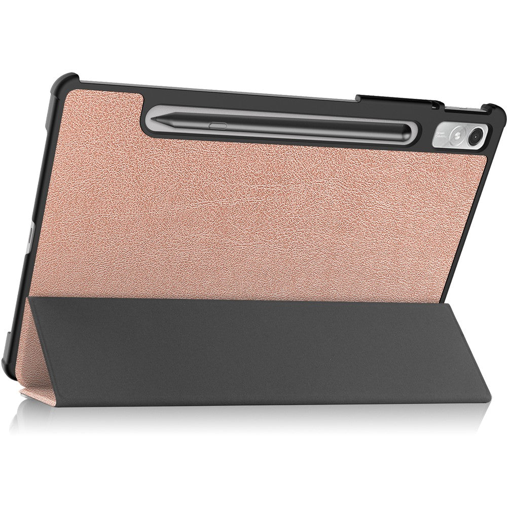 Schutzhülle Bizon Case Tab Croc für Lenovo Xiaoxin Pad Pro 2022 / P11 Pro Gen 2, Rosegold