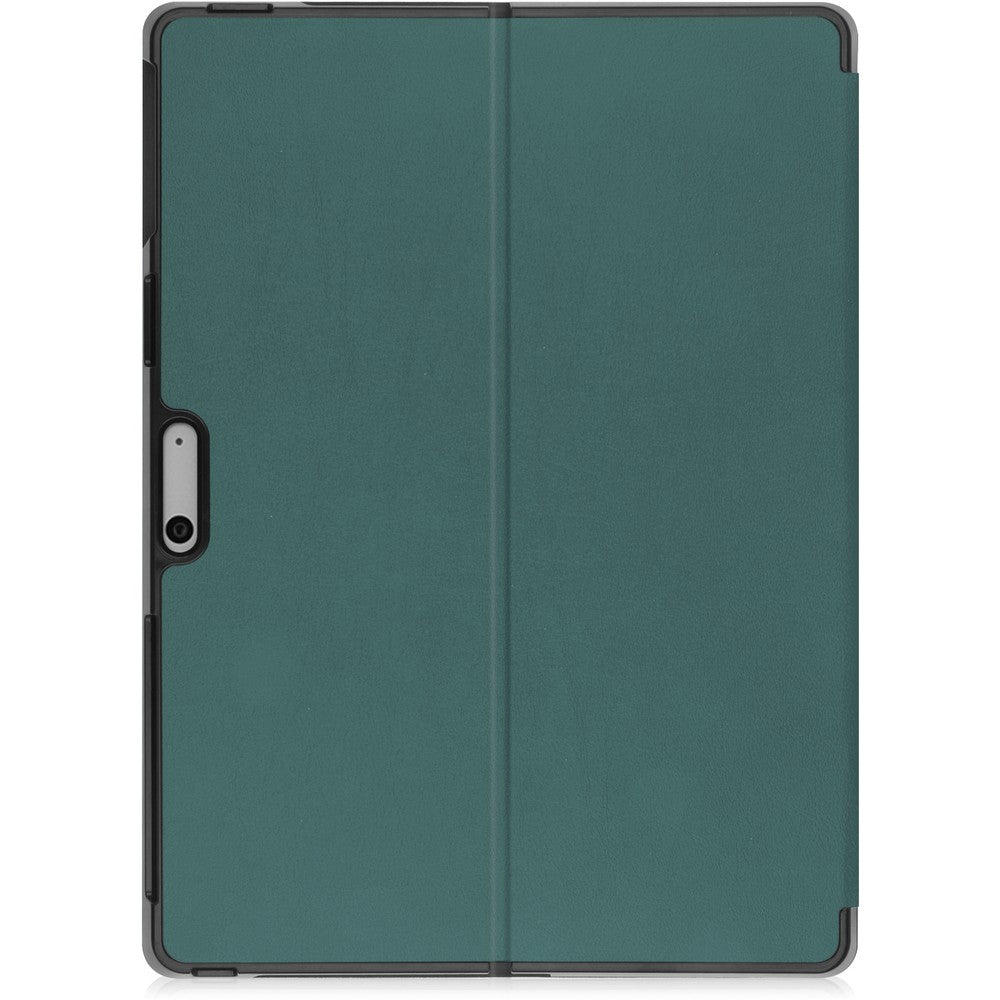 Schutzhülle Bizon Case Tab Croc für Microsoft Surface Pro 11 (13") / 10 / 9, Dunkelgrün