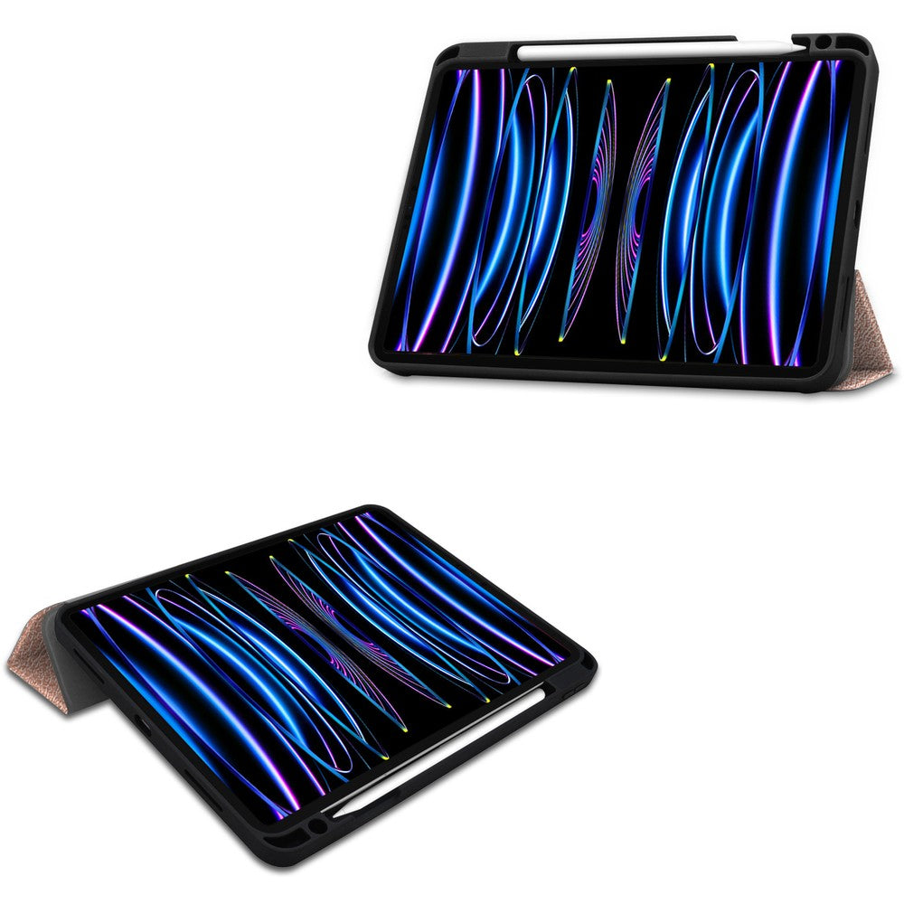 Schutzhülle Bizon Case Tab Lizard für iPad Pro 11 2022/2021/2020/2018, Rosegold