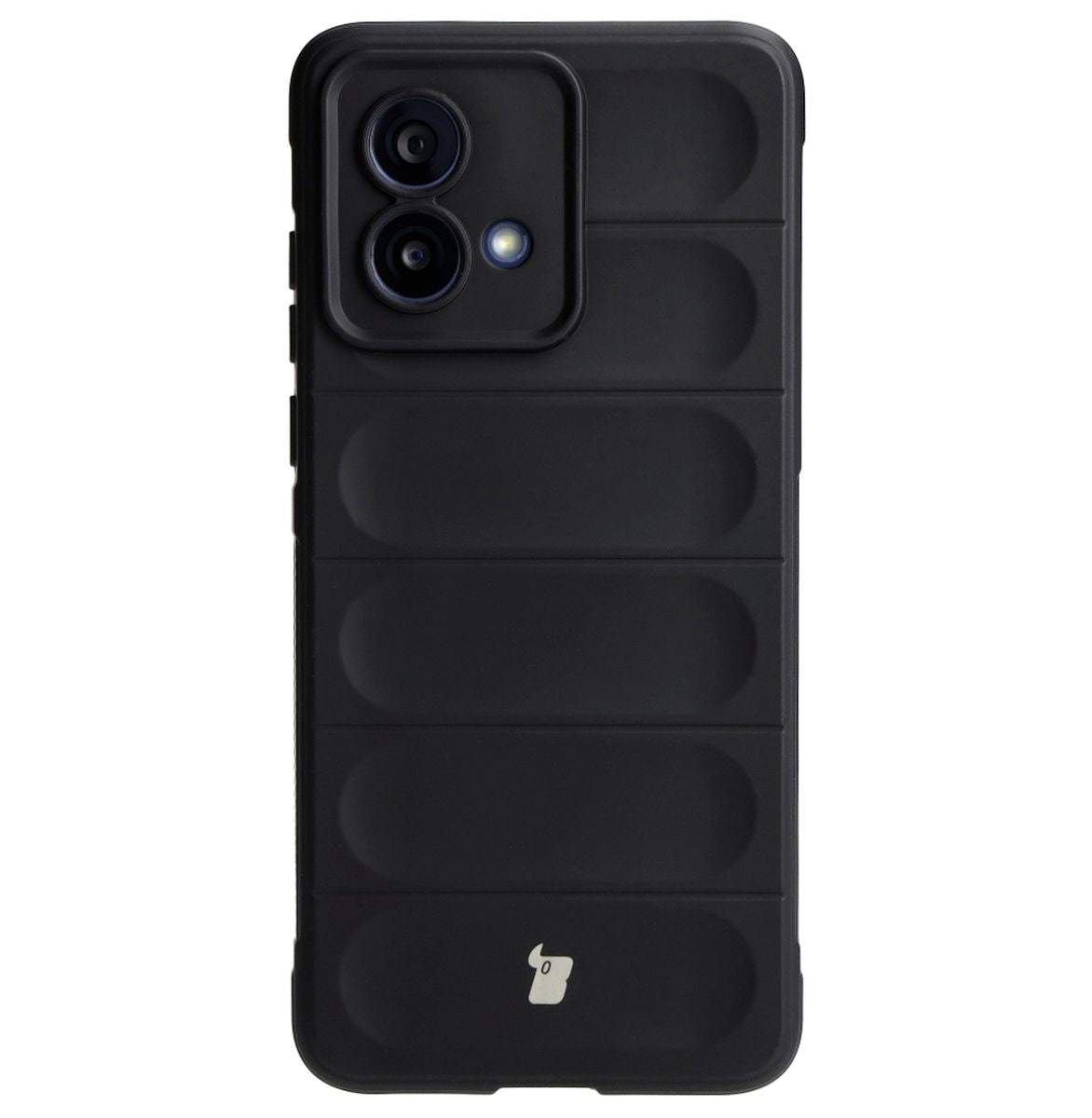 Robuste Handyhülle für Motorola Moto G84 5G, Bizon Case Tur, Schwarz