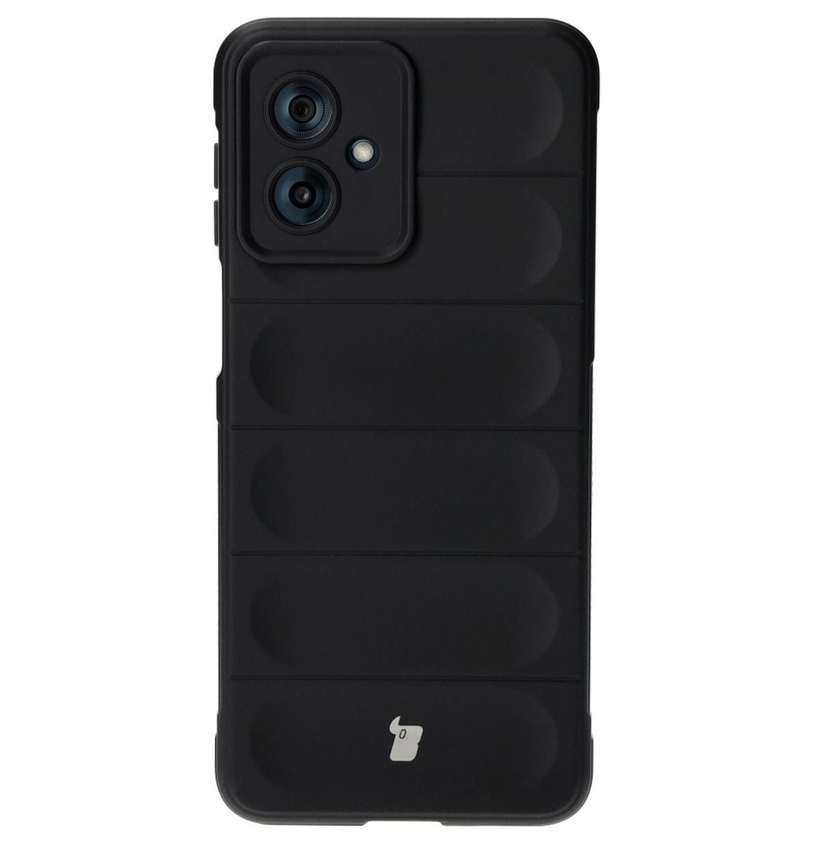Robuste Handyhülle für Motorola Moto G54 5G/G54 Power, Bizon Case Tur, Schwarz