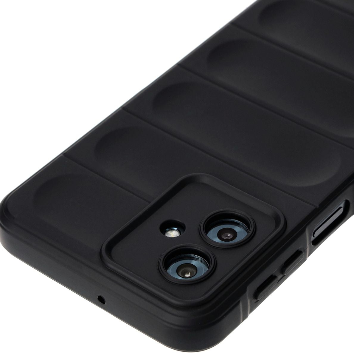 Robuste Handyhülle für Motorola Moto G54 5G/G54 Power, Bizon Case Tur, Schwarz