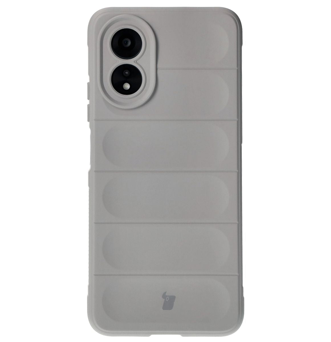 Robuste Handyhülle für Oppo A38 4G, Bizon Case Tur, Hellgrau