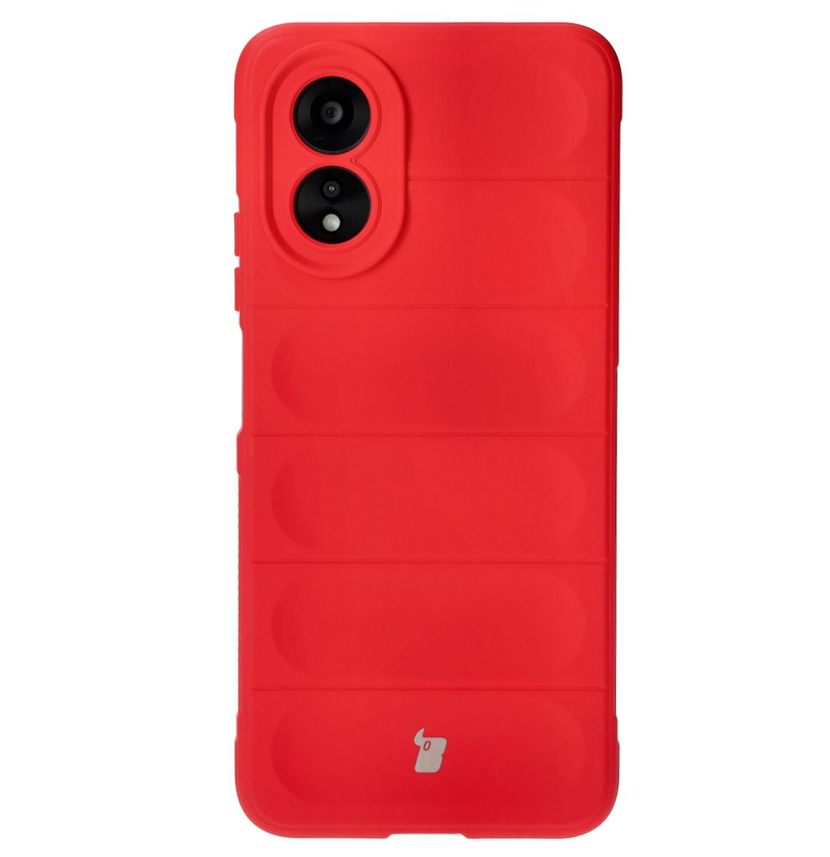 Robuste Handyhülle für Oppo A38 4G, Bizon Case Tur, Rot