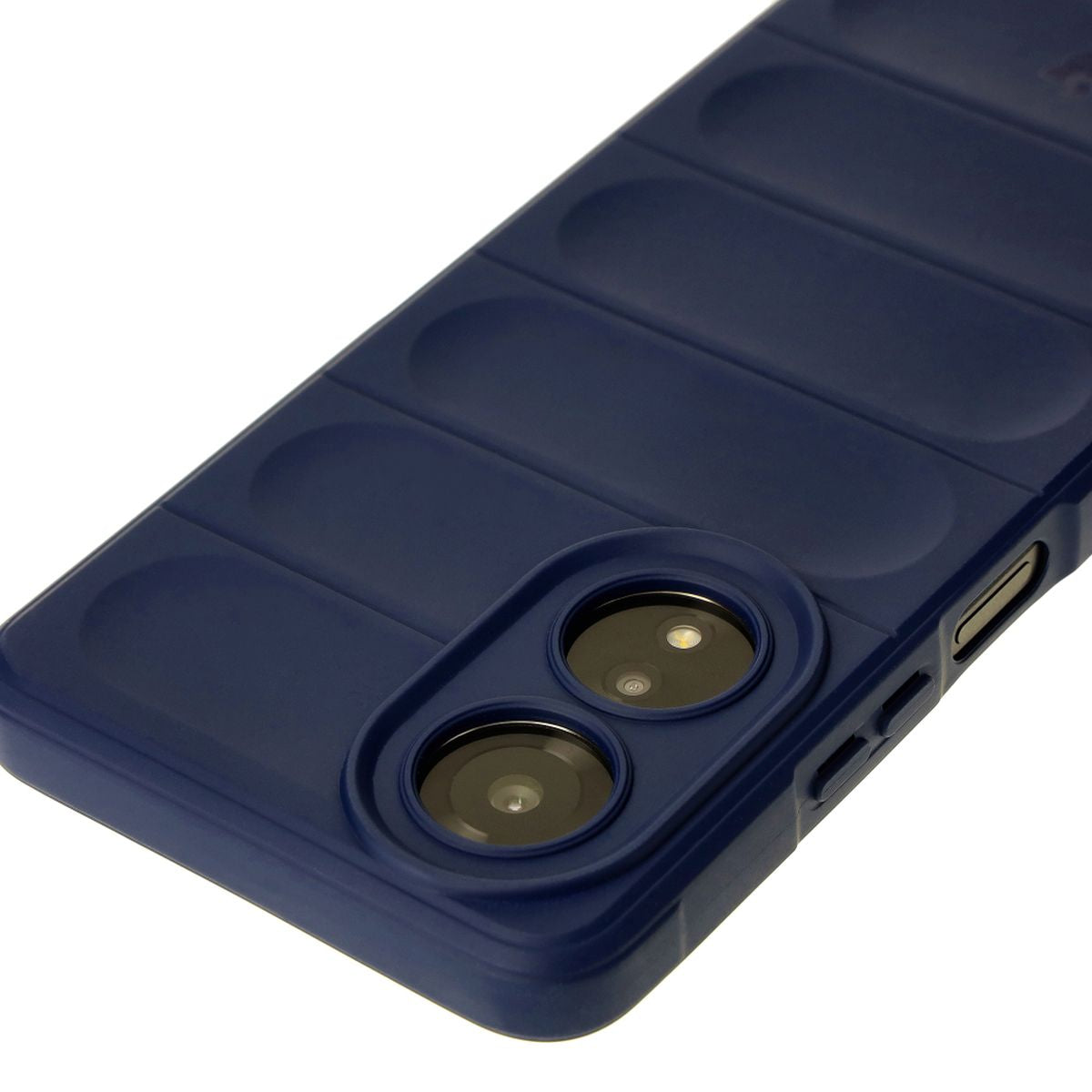 Robuste Handyhülle für Oppo A58 4G, Bizon Case Tur, Dunkelblau