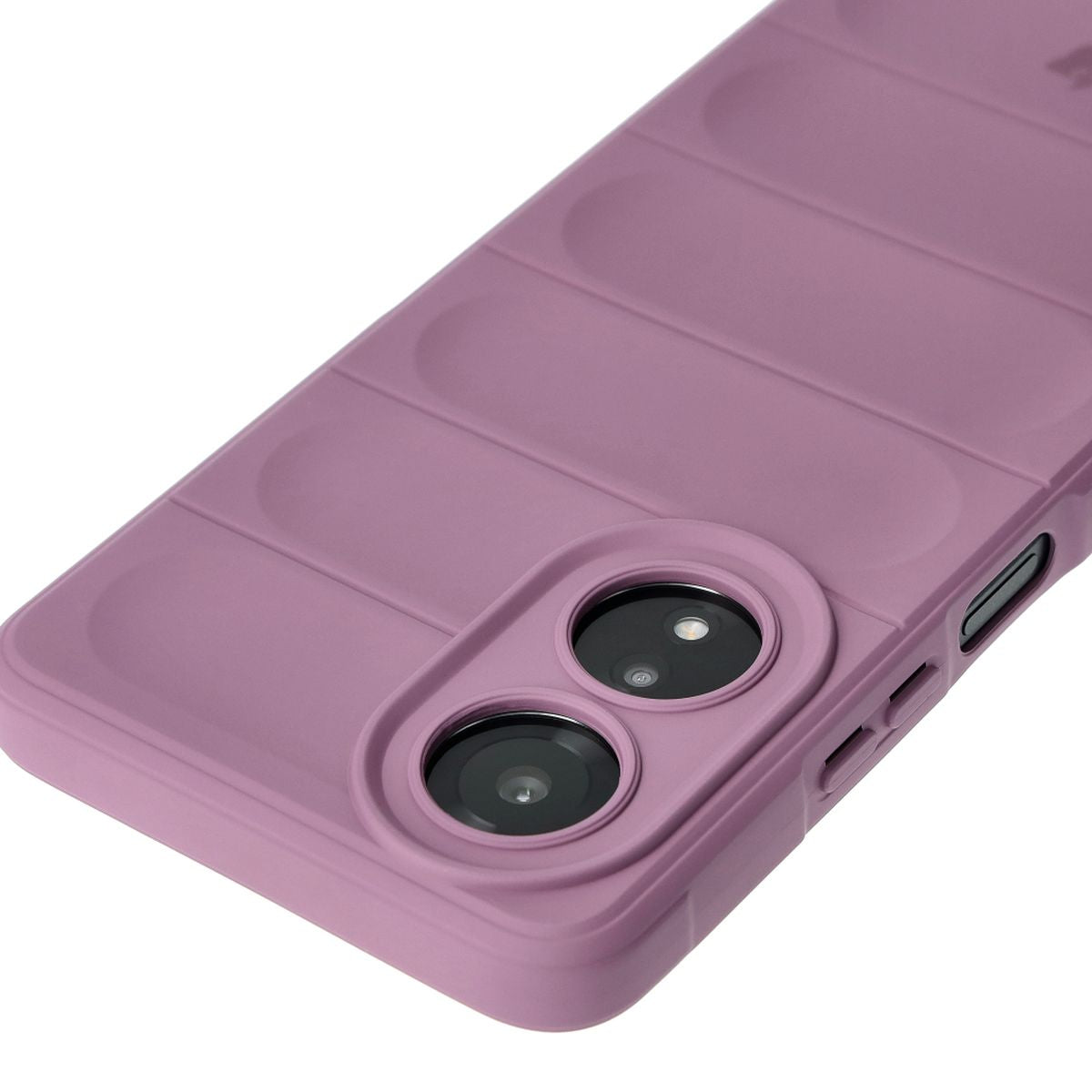 Robuste Handyhülle für Oppo A58 4G, Bizon Case Tur, Hellviolett