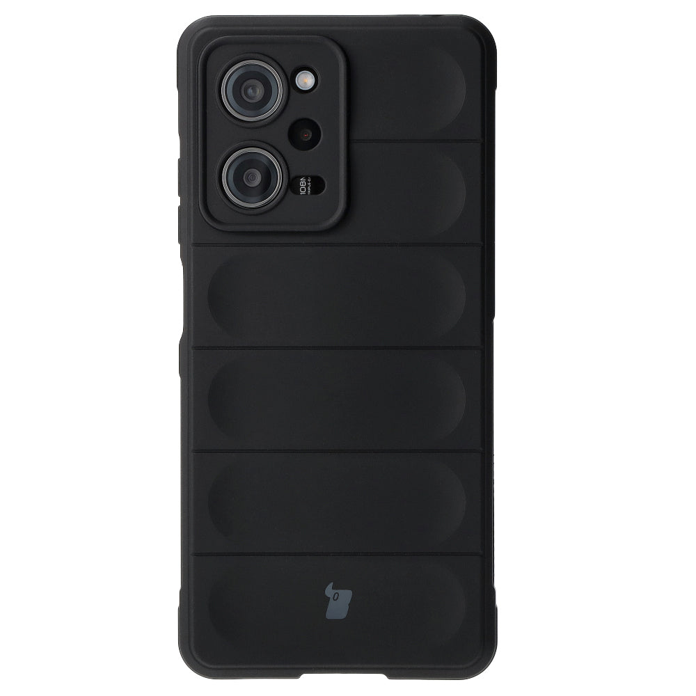 Robuste Handyhülle für Xiaomi Redmi Note 12 Pro 5G / Poco X5 Pro, Bizon Case Tur, Schwarz