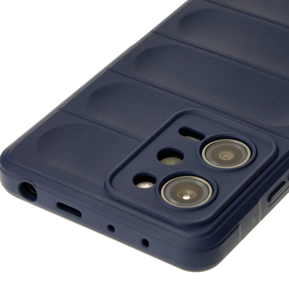 Robuste Handyhülle für Xiaomi Redmi Note 12 Pro 5G / Poco X5 Pro, Bizon Case Tur, Dunkelblau