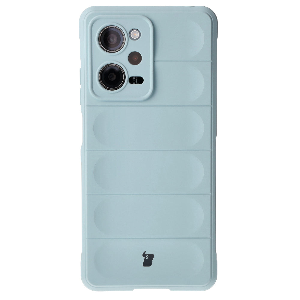 Robuste Handyhülle für Xiaomi Redmi Note 12 Pro 5G / Poco X5 Pro, Bizon Case Tur, Hellblau