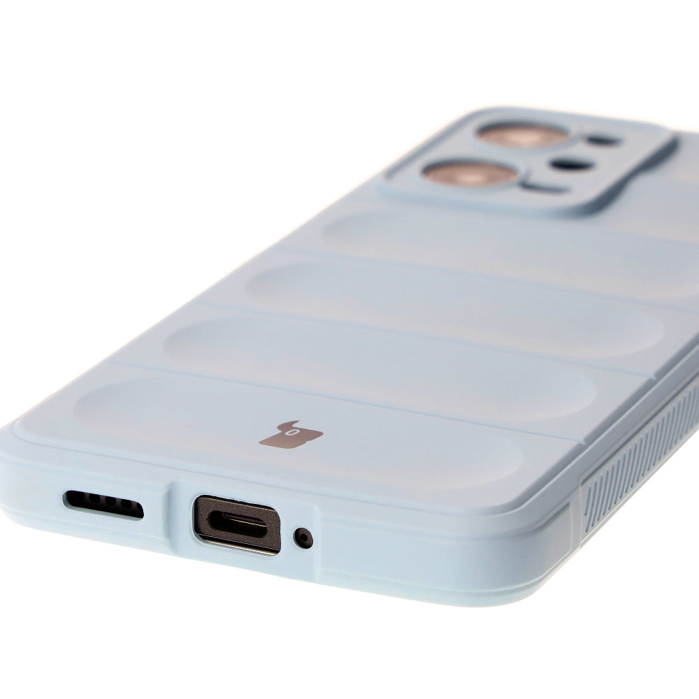 Robuste Handyhülle für Xiaomi Redmi Note 12 Pro 5G / Poco X5 Pro, Bizon Case Tur, Hellblau