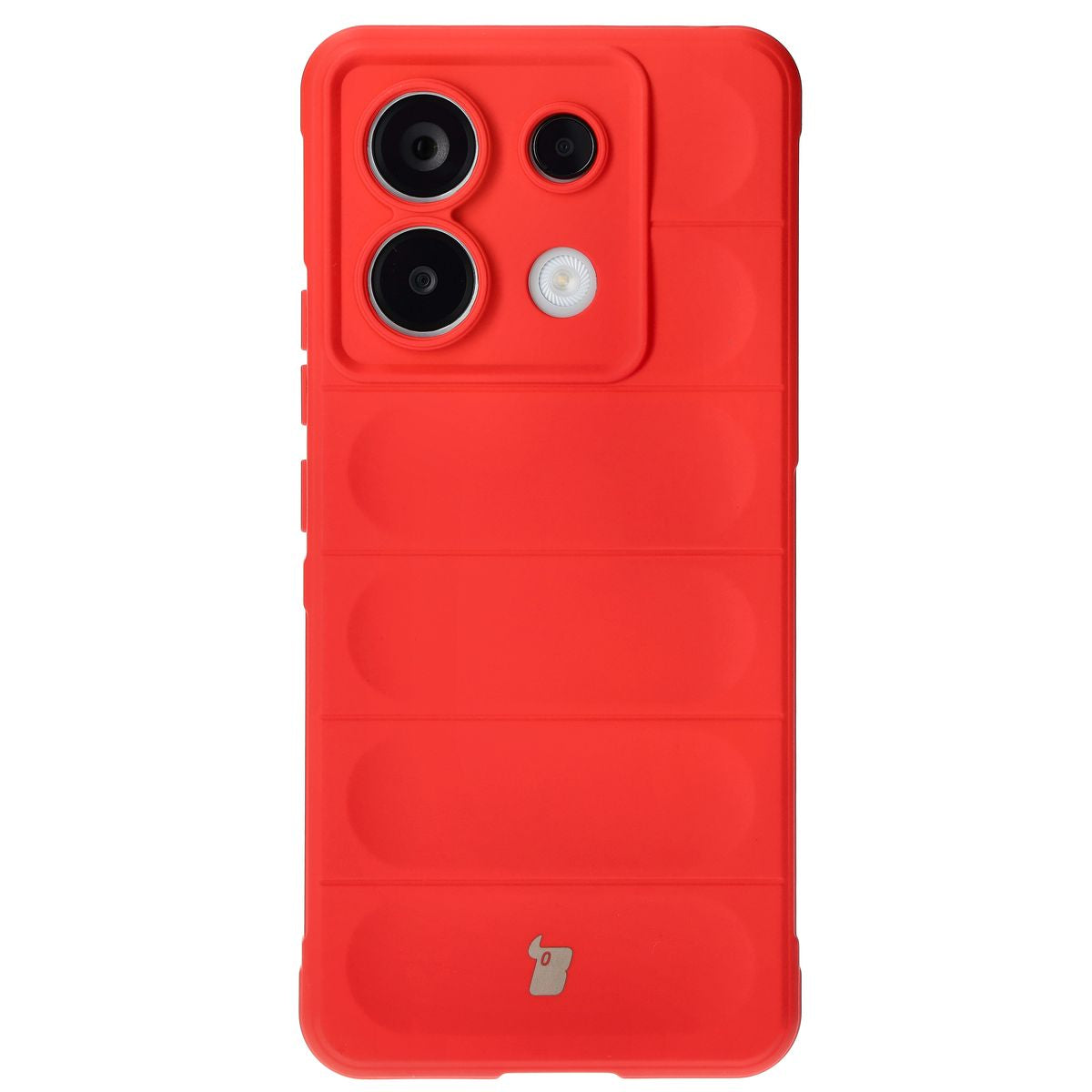 Robuste Handyhülle für Xiaomi Pocophone X6 / Xiaomi Redmi Note 13 Pro 5G, Bizon Case Tur, Rot