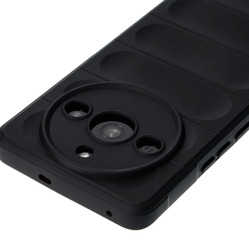 Robuste Handyhülle für Realme 11 Pro / 11 Pro+, Bizon Case Tur, Schwarz