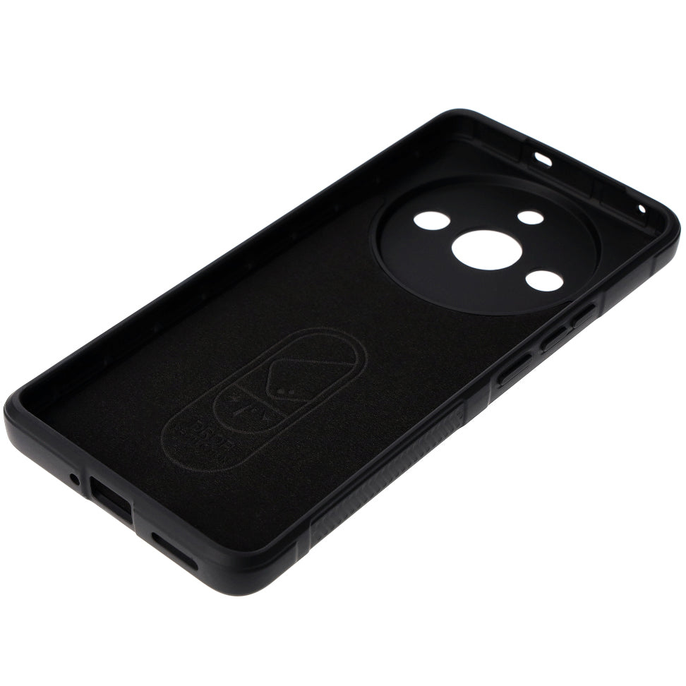 Robuste Handyhülle für Realme 11 Pro / 11 Pro+, Bizon Case Tur, Schwarz