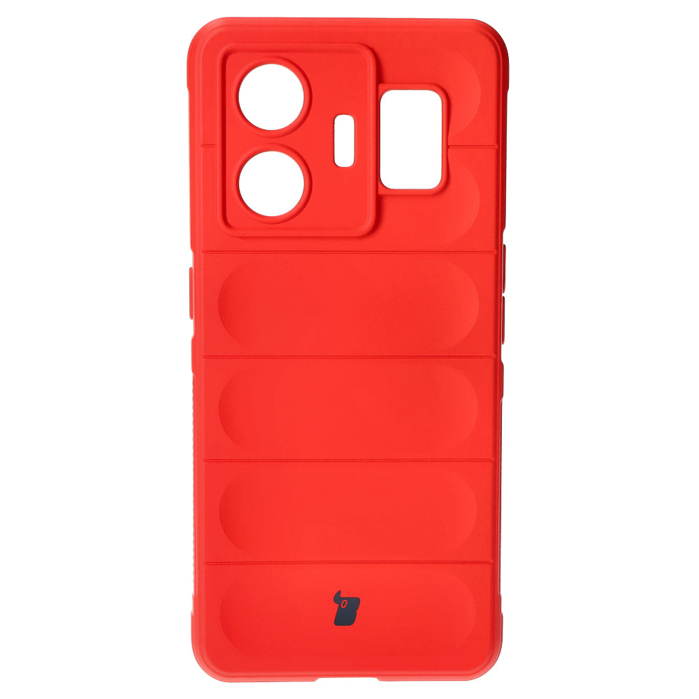 Robuste Handyhülle für Realme GT3, Bizon Case Tur, Rot