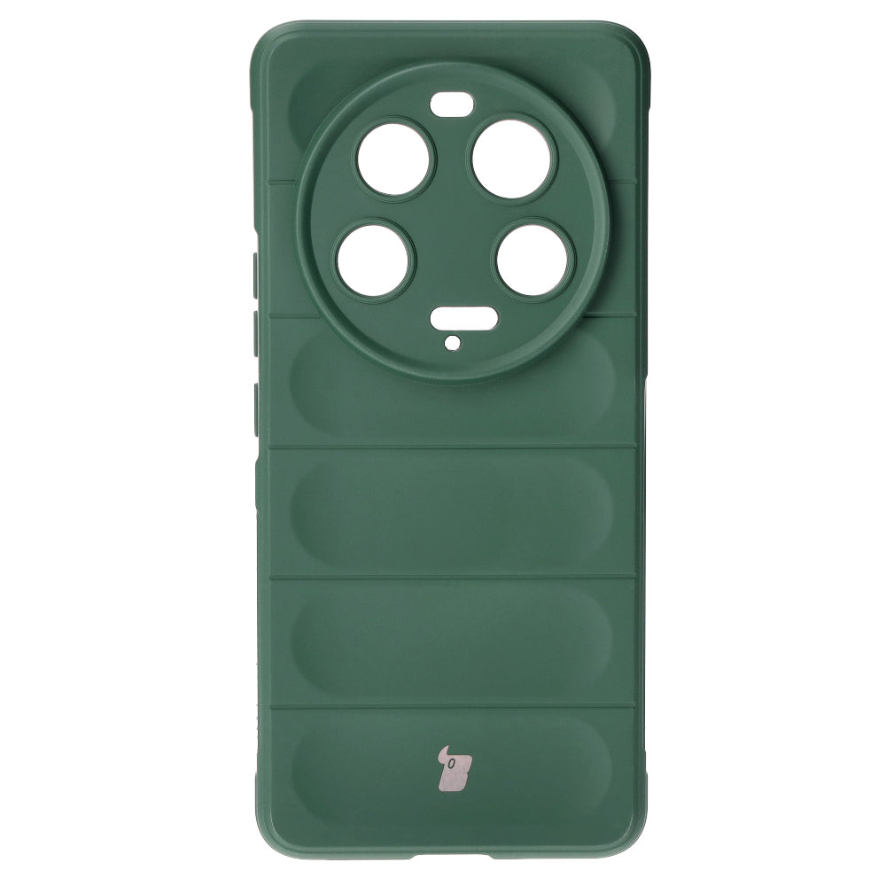 Robuste Handyhülle für Xiaomi 13 Ultra, Bizon Case Tur, Dunkelgrün