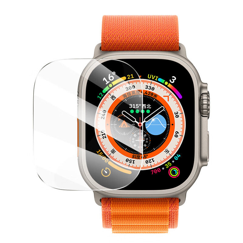 Gehärtetes Glas Bizon Glass Clear für Apple Watch Ultra 2/1 49mm,