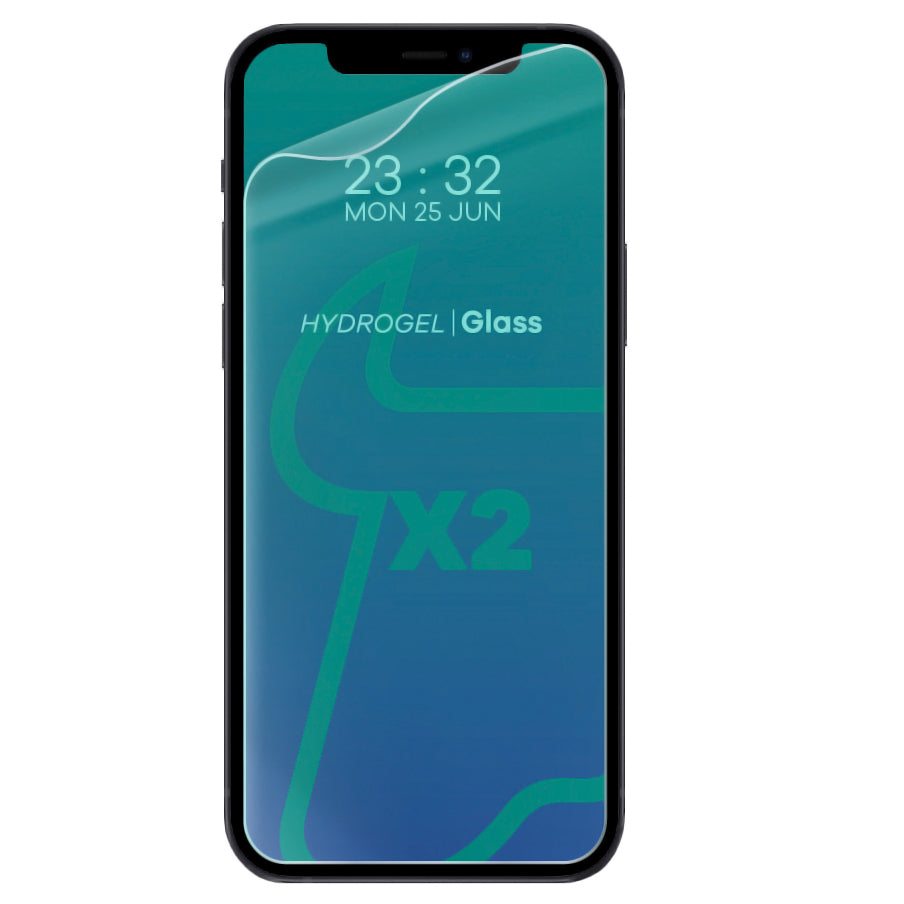 Hydrogel Folie für den Bildschirm Bizon Film Hydrogel Front Duo für iPhone 12 / 12 Pro, 2 Stück
