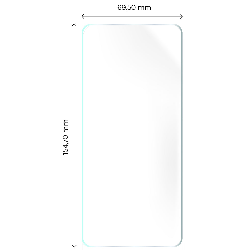 Hydrogel Folie für den Bildschirm Bizon Glass Hydrogel Front Duo für Redmi Note 11 / 11s, 2 Stück