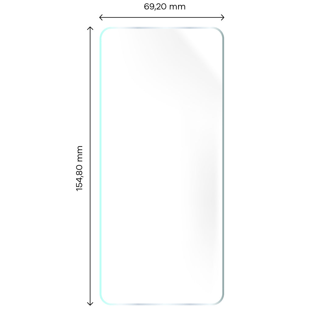 Hydrogel Folie für den Bildschirm Bizon Film Hydrogel Front Duo für Moto G62 5G, 2 Stück