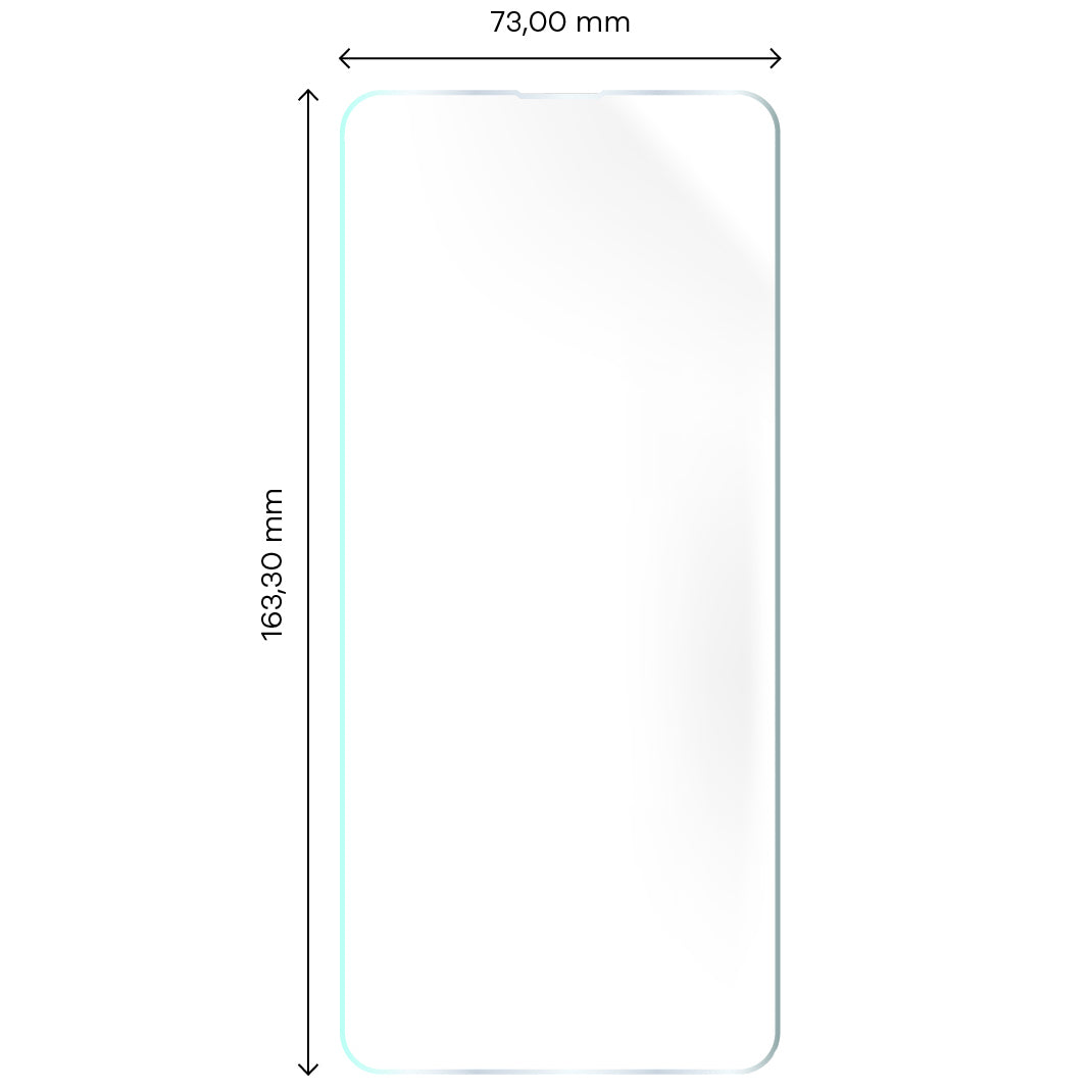 Hydrogel Folie für den Bildschirm Bizon Film Hydrogel Front Duo für Moto G51 5G, 2 Stück