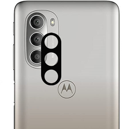 Gehärtetes Glas für die Kamera Bizon Glass Silk Lens für Moto G51 5G, 2 Stück