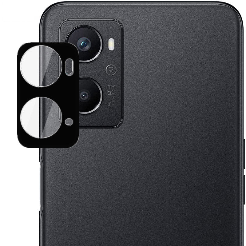 Gehärtetes Glas für die Kamera Bizon Glass Silk Lens für Oppo A96, 2 Stück