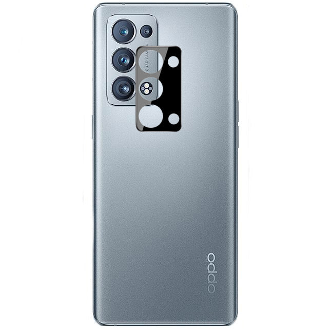 Gehärtetes Glas für die Kamera Bizon Glass Lens für Oppo Reno 6 Pro 5G, 2 Stück