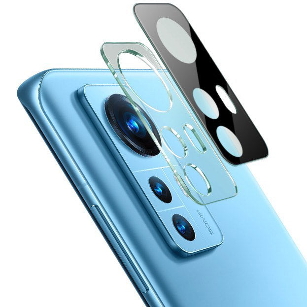 Gehärtetes Glas für die Kamera Bizon Glass Silk Lens für Xiaomi 12 / 12X, 2 Stück