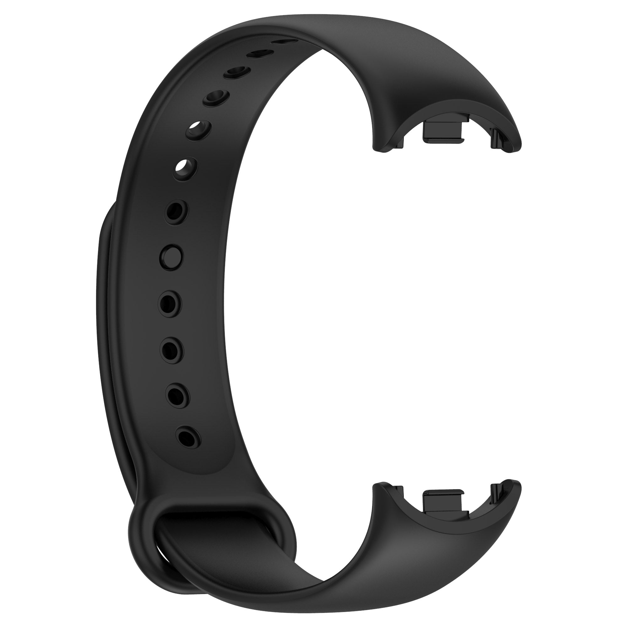 Armband Bizon Strap Watch Dots für Xiaomi Mi Smart Band 8, Schwarz