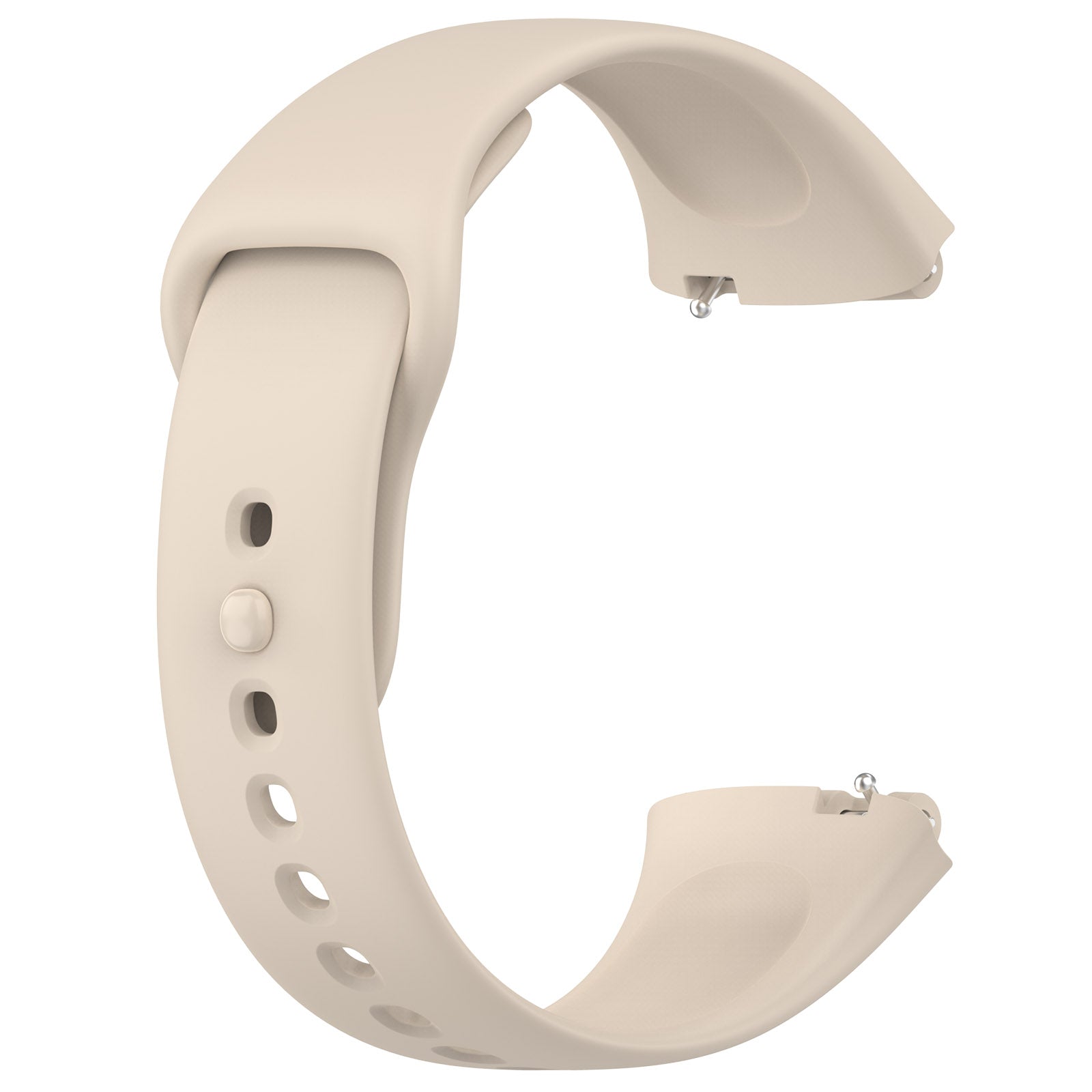 Armband Bizon Strap Watch Dots für Xiaomi Redmi Watch 3 Active, Beige