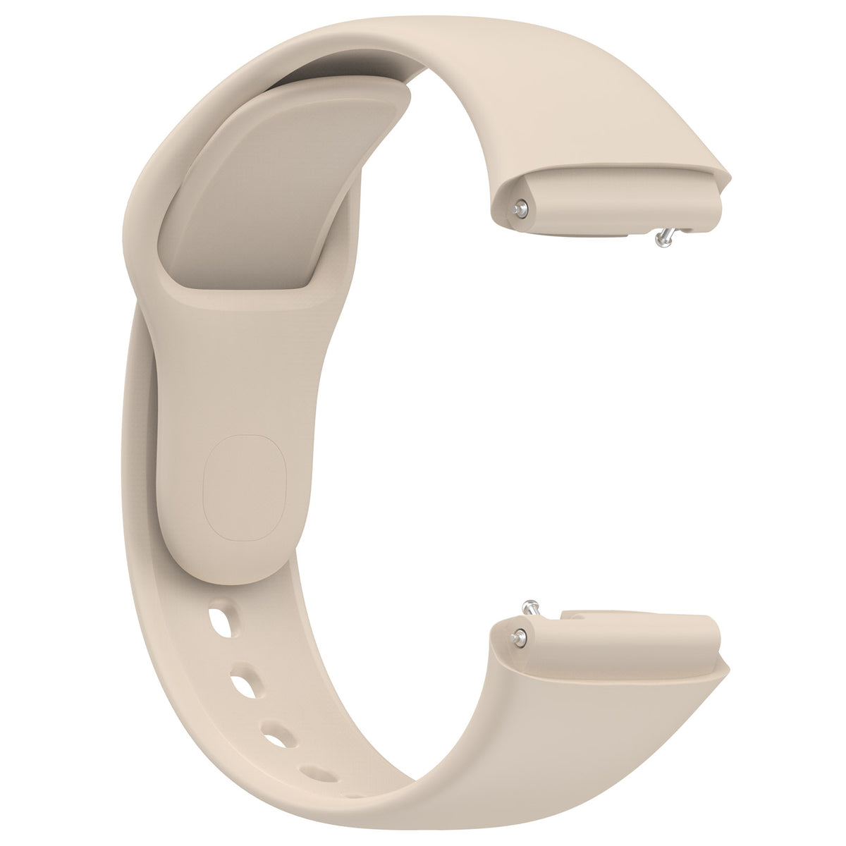 Armband Bizon Strap Watch Dots für Xiaomi Redmi Watch 3 Active, Beige