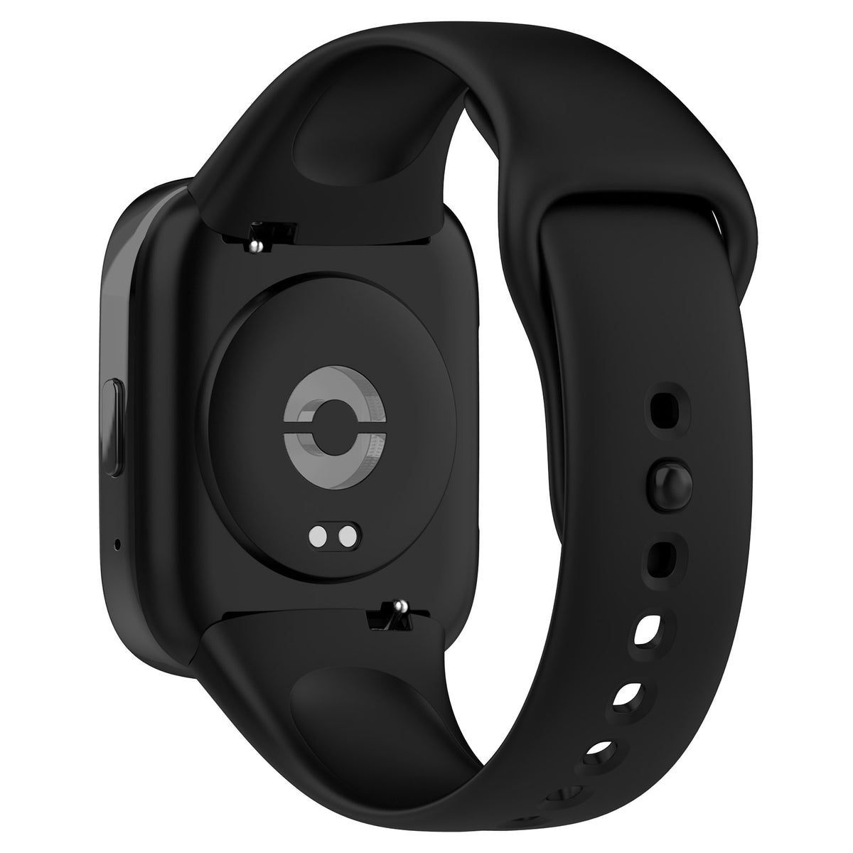 Armband Bizon Strap Watch Dots für Xiaomi Redmi Watch 3 Active, Schwarz